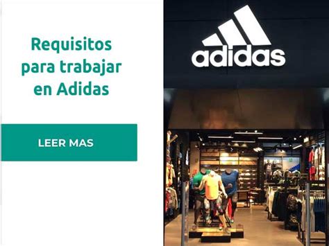 adidas trabaja con nosotros.